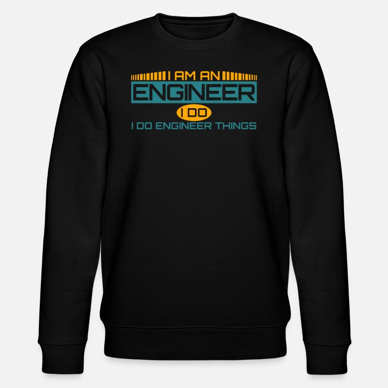 Engineer Mechanical Engineering - Stanley/Stella CHANGER Unisex Organic Sweatshirt - black