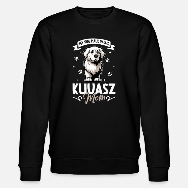 Kuvasz Mama - Sweat bio CHANGER Stanley/Stella Unisexe - noir