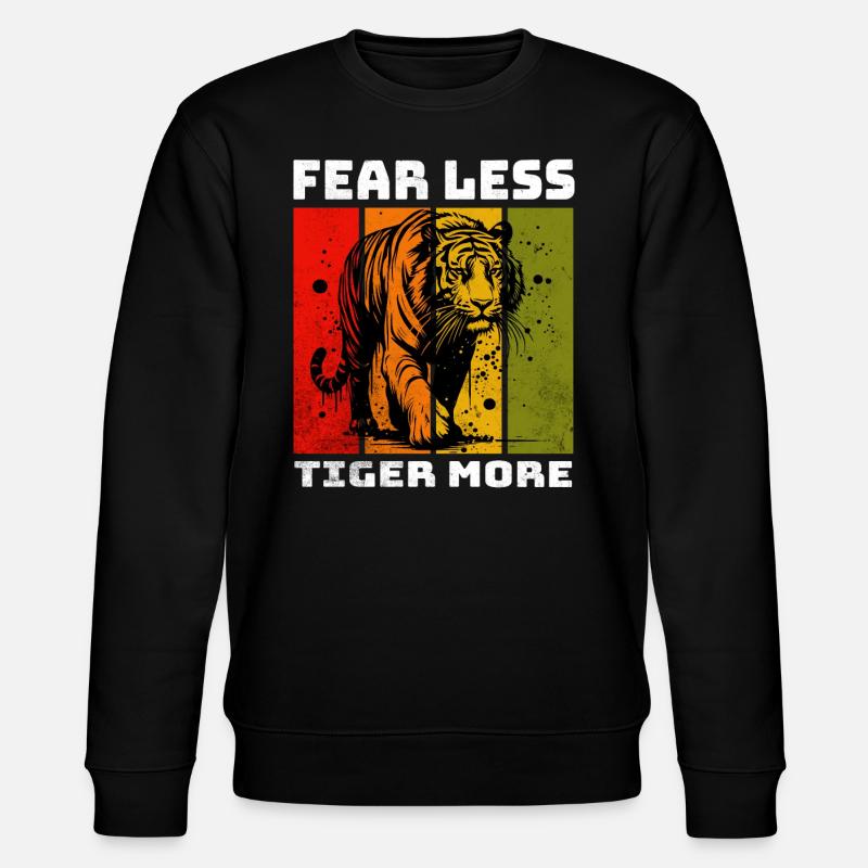 Malayan Tiger Malaysia Tiger - Stanley/Stella CHANGER Unisex Organic Sweatshirt - black