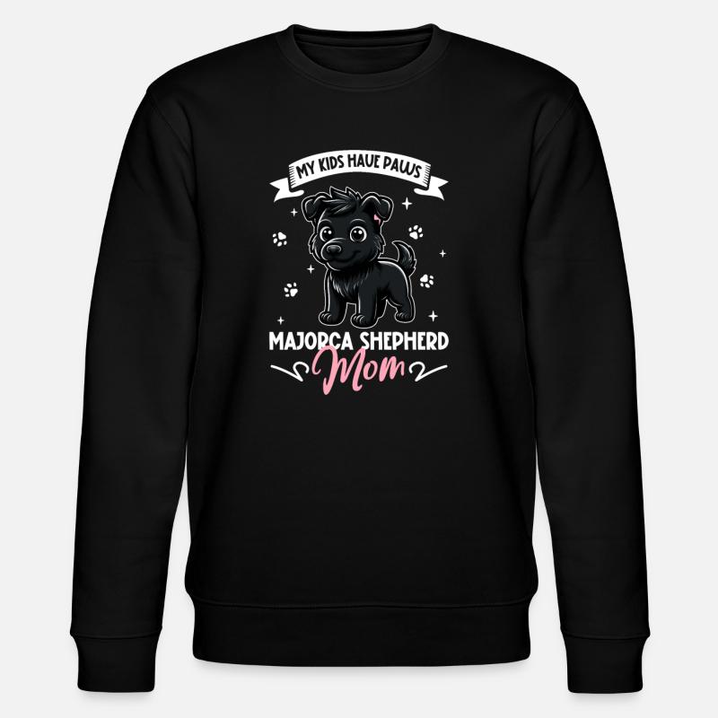 Ca de bestiar Mama - Stanley/Stella Unisex Bio-Sweatshirt CHANGER  - Schwarz
