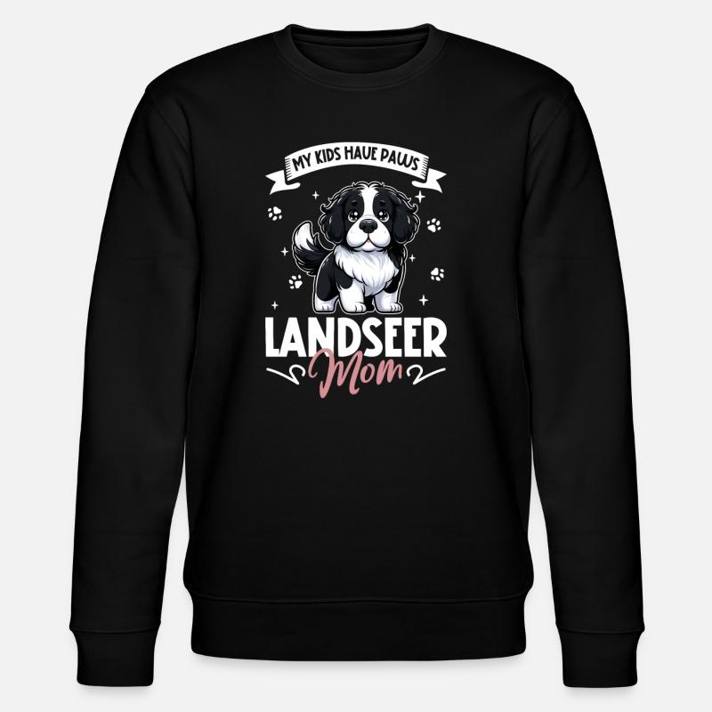 Landseer Mama - Sweat bio CHANGER Stanley/Stella Unisexe - noir