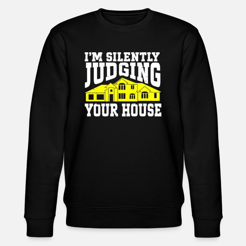 Architect Architecture - Stanley/Stella CHANGER Unisex Organic Sweatshirt - black