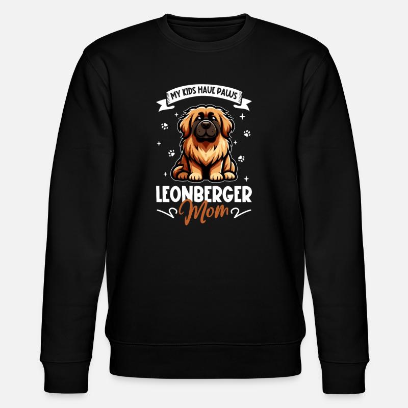 Maman Leonberger - Sweat bio CHANGER Stanley/Stella Unisexe - noir