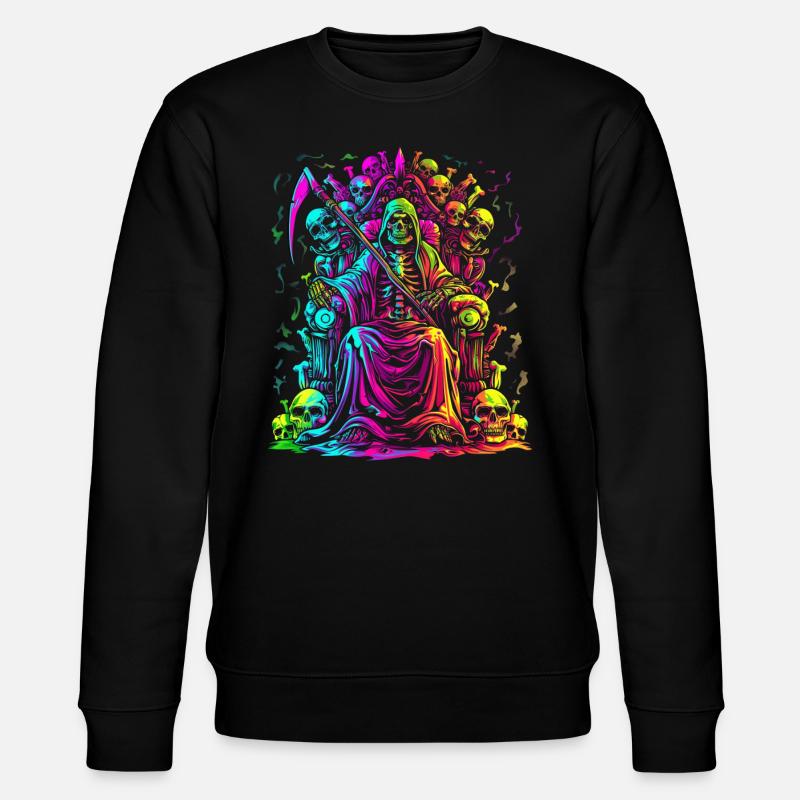 Grim Reaper Le Crâne Popart - Sweat bio CHANGER Stanley/Stella Unisexe - noir