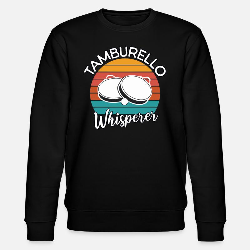 Tamburello Flüsterer - Stanley/Stella Unisex Bio-Sweatshirt CHANGER - Schwarz