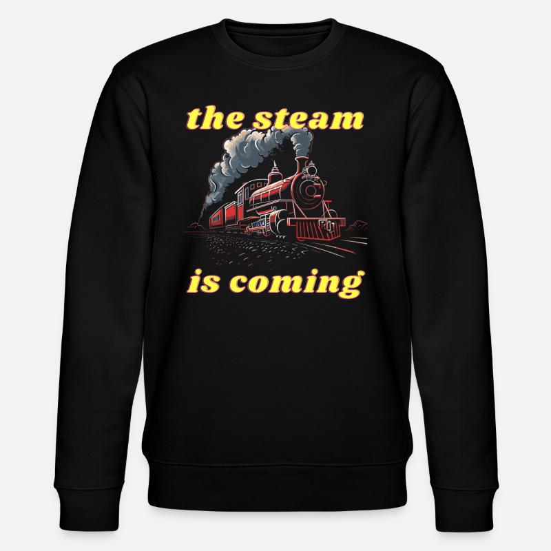 La vapeur arrive - Sweat bio CHANGER Stanley/Stella Unisexe - noir