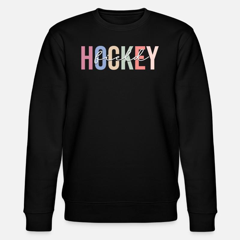 Feldhockeyspieler Mannschaftstrainer - Stanley/Stella Unisex Bio-Sweatshirt CHANGER  - Schwarz