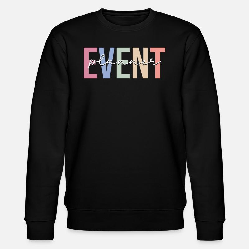 Event-Planer Event-Planung Event-Personal - Stanley/Stella Unisex Bio-Sweatshirt CHANGER  - Schwarz
