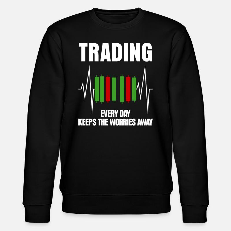 Capitalisme Trader d’actions - Sweat bio CHANGER Stanley/Stella Unisexe - noir