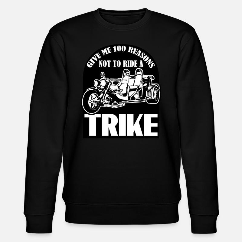 Triker Trike Driver Trikes - Stanley/Stella Unisex Bio-Sweatshirt CHANGER  - Schwarz
