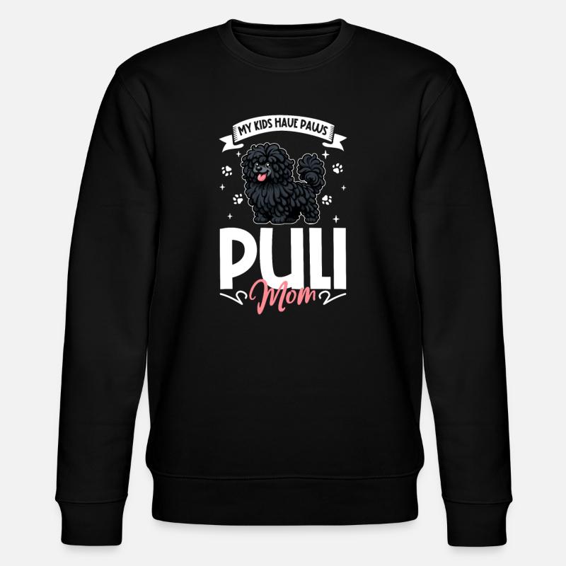 Puli Mama - Stanley/Stella CHANGER Unisex Organic Sweatshirt - black