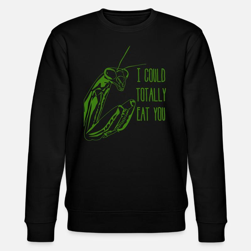 Blague de mante religieuse - Sweat bio CHANGER Stanley/Stella Unisexe - noir