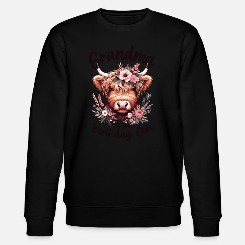 Mamie De L’anniversaire Gir - Sweat bio CHANGER Stanley/Stella Unisexe - noir