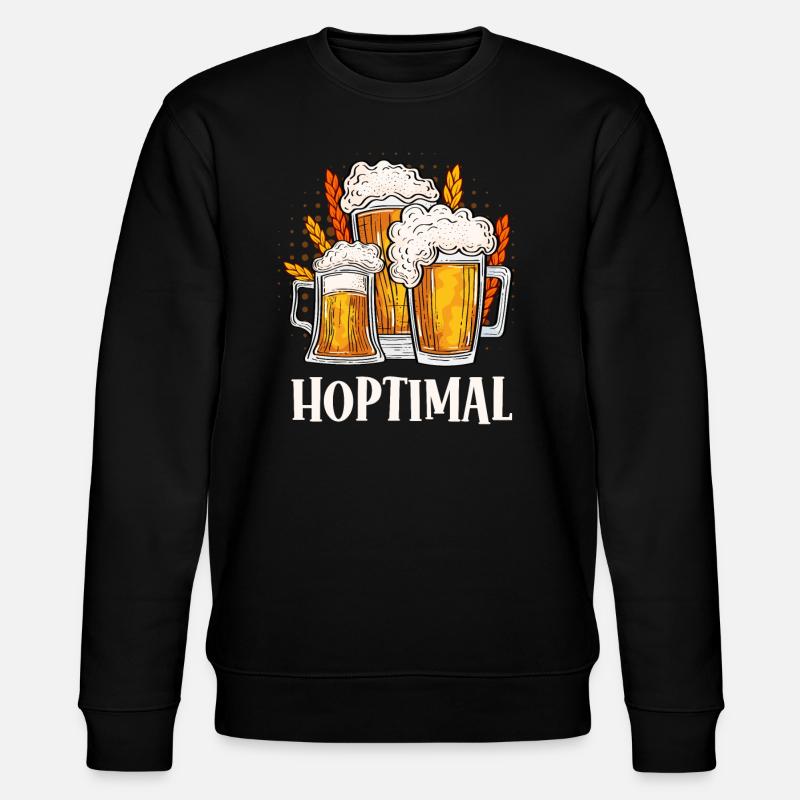 Hoptimal - Sweat bio CHANGER Stanley/Stella Unisexe - noir