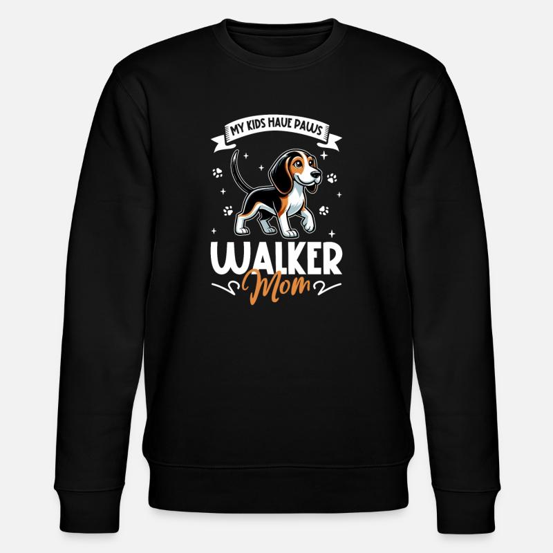 Treeing Walker Coonhound Maman - Sweat bio CHANGER Stanley/Stella Unisexe - noir