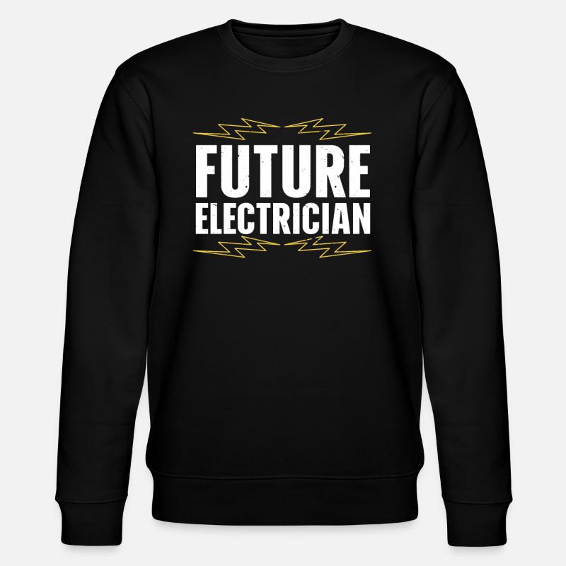 Electrician - Stanley/Stella Unisex Bio-Sweatshirt CHANGER  - Schwarz