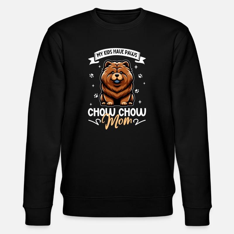 Chow Chow Mama - Sweat bio CHANGER Stanley/Stella Unisexe - noir