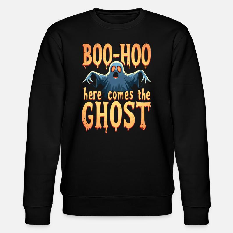 Halloween Ghost Ghost - Stanley/Stella CHANGER Unisex Organic Sweatshirt - black