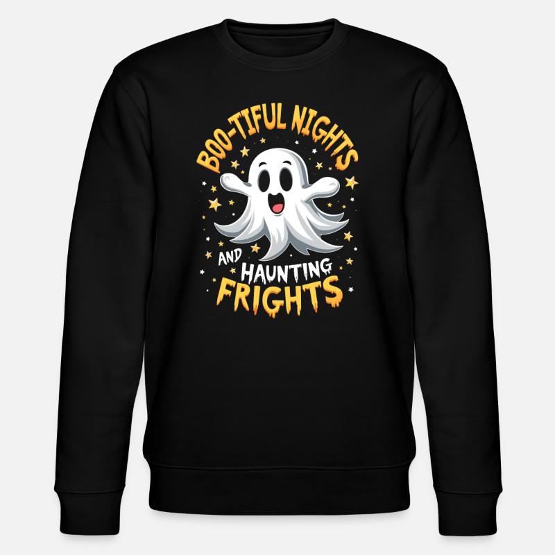 Halloween Ghost Ghost - Stanley/Stella CHANGER Unisex Organic Sweatshirt - black