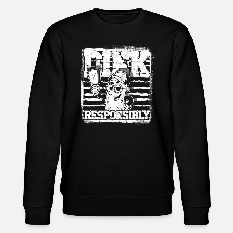 Pickleball - Sweat bio CHANGER Stanley/Stella Unisexe - noir