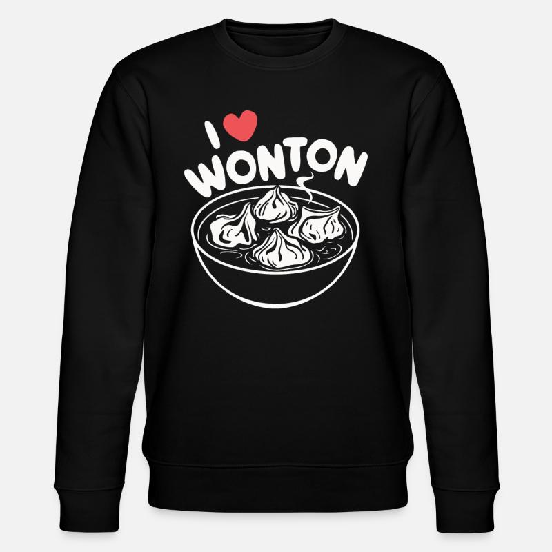 Wan-Tan - Stanley/Stella Unisex Bio-Sweatshirt CHANGER  - Schwarz