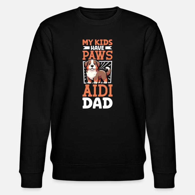 Aidi Papa - Stanley/Stella CHANGER Unisex Organic Sweatshirt - black