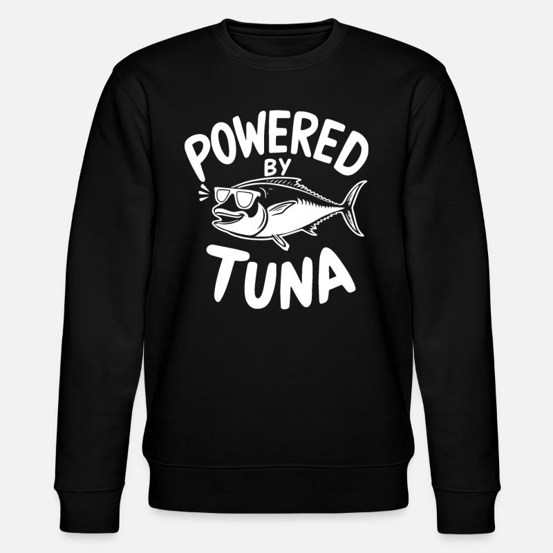Thunfisch - Stanley/Stella Unisex Bio-Sweatshirt CHANGER - Schwarz