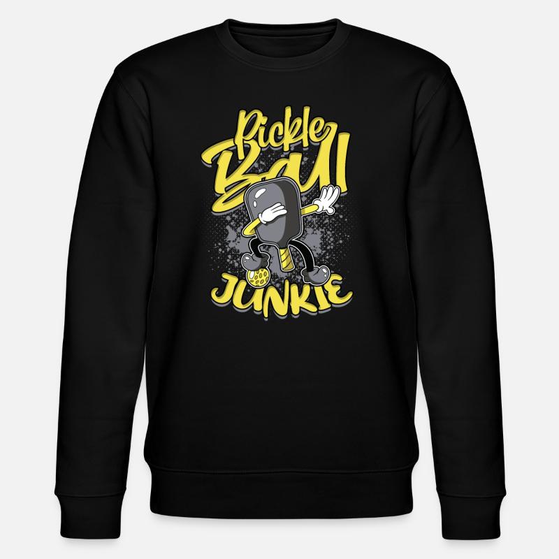 Pickleball - Stanley/Stella Unisex Bio-Sweatshirt CHANGER  - Schwarz