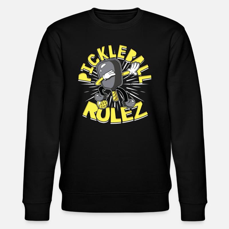 Pickleball Pickleball Rules - Stanley/Stella Unisex Bio-Sweatshirt CHANGER - Schwarz