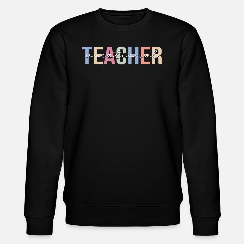 Berufsschullehrer Lehre - Stanley/Stella Unisex Bio-Sweatshirt CHANGER  - Schwarz