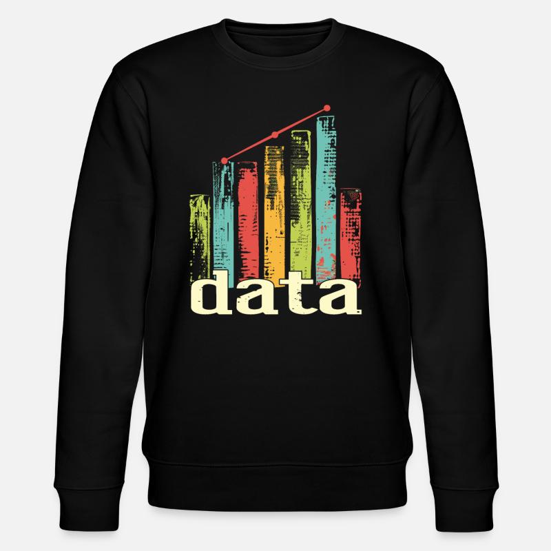 Verhaltensanalyst Datenkodierung - Stanley/Stella Unisex Bio-Sweatshirt CHANGER  - Schwarz