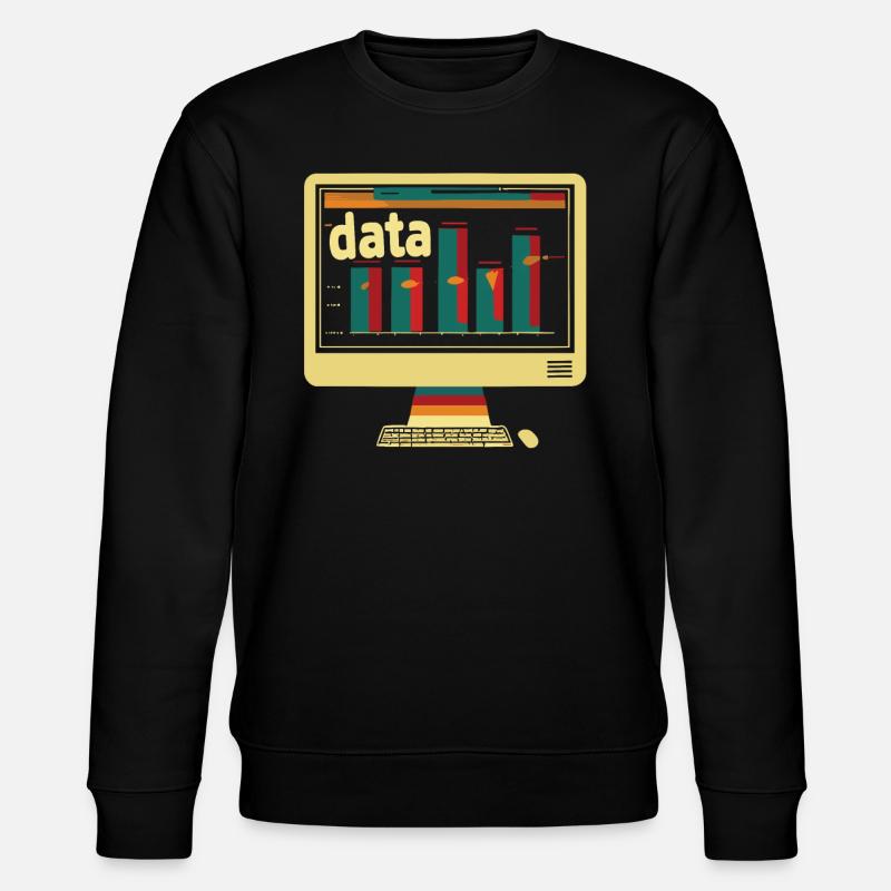 Behavioral Analyst Data Coding - Stanley/Stella CHANGER Unisex Organic Sweatshirt - black