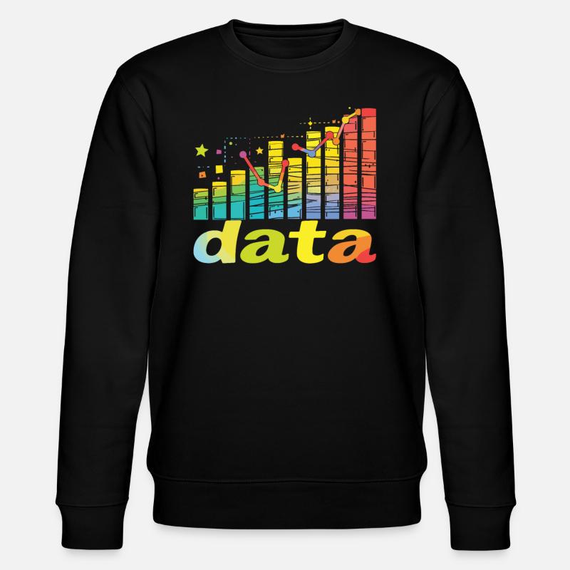 Behavioral Analyst Data Coding - Stanley/Stella CHANGER Unisex Organic Sweatshirt - black