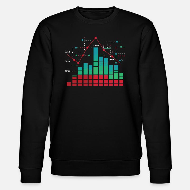 Behavioral Analyst Data Coding - Stanley/Stella CHANGER Unisex Organic Sweatshirt - black