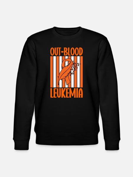 Leukämie Bewusstsein Blutkrebs Bekämpfung - Stanley/Stella Unisex Bio-Sweatshirt CHANGER  - Schwarz