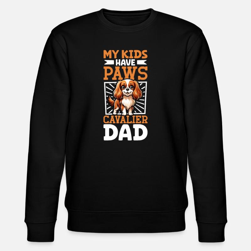 Cavalier King Charles Spaniel Dad - Sweat bio CHANGER Stanley/Stella Unisexe - noir