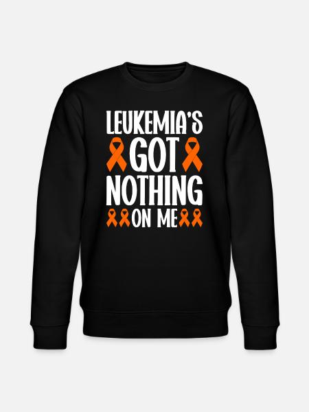 Leukämie Bewusstsein Blutkrebs Bekämpfung - Stanley/Stella Unisex Bio-Sweatshirt CHANGER  - Schwarz