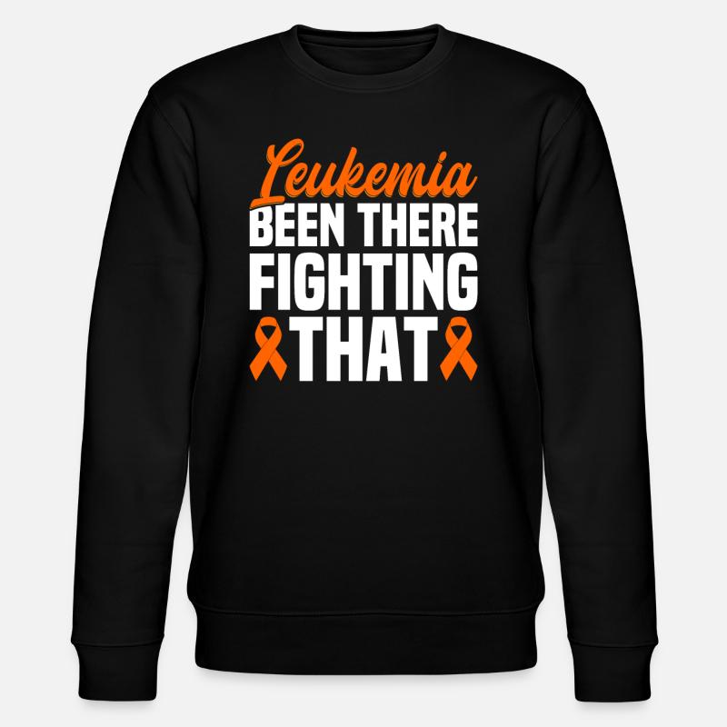 Leukämie Bewusstsein Blutkrebs Bekämpfung - Stanley/Stella Unisex Bio-Sweatshirt CHANGER - Schwarz