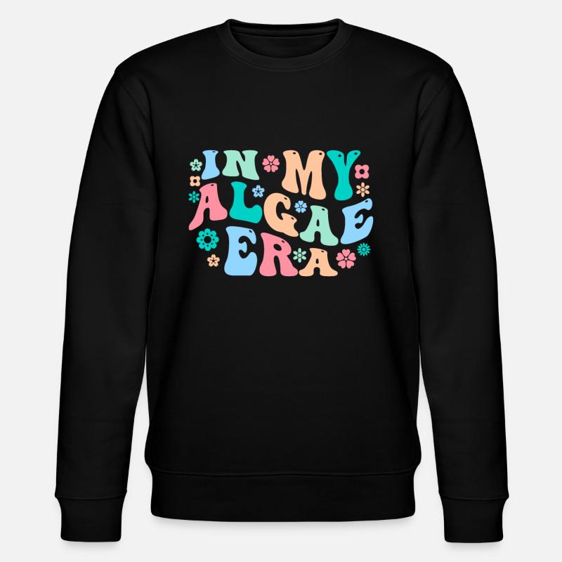 Seaweed Algae - Stanley/Stella CHANGER Unisex Organic Sweatshirt - black