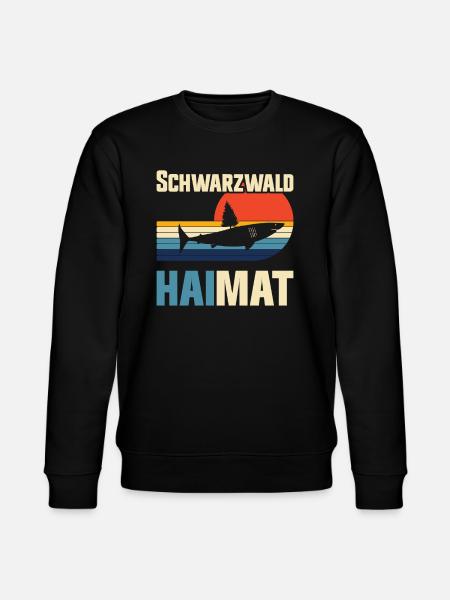 Schwarzwälder Schwarzwaldbub Schwarzwald - Stanley/Stella Unisex Bio-Sweatshirt CHANGER - Schwarz
