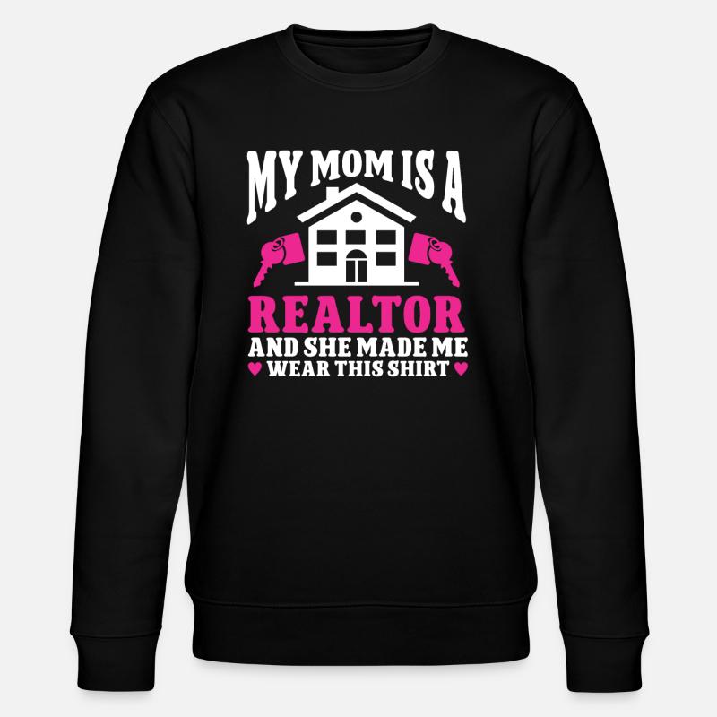 Agent immobilier Agent immobilier - Sweat bio CHANGER Stanley/Stella Unisexe - noir