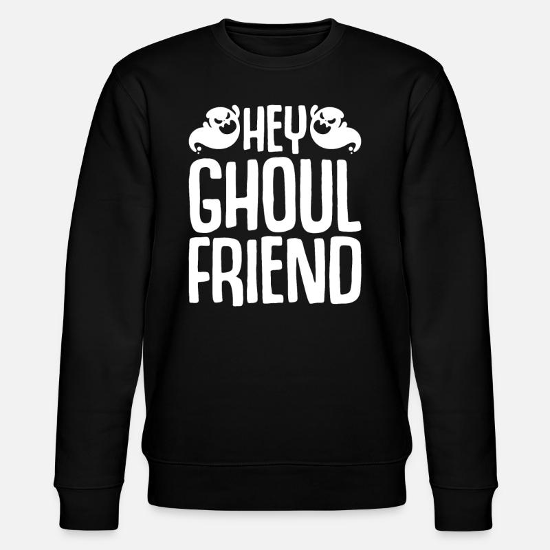 Halloween Kostüm - Stanley/Stella Unisex Bio-Sweatshirt CHANGER  - Schwarz