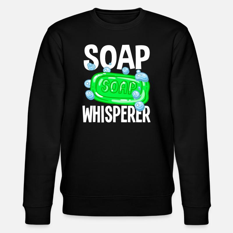 Soap Whisperer Soap Making - Stanley/Stella CHANGER Unisex Organic Sweatshirt - black