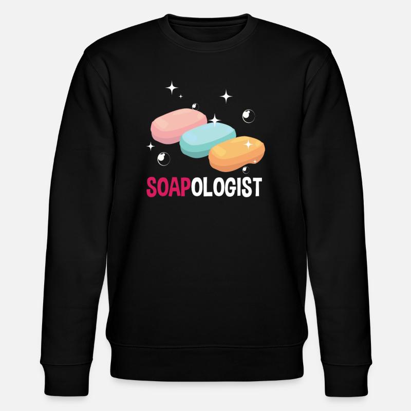 Savonnerie Savonnologue - Sweat bio CHANGER Stanley/Stella Unisexe - noir