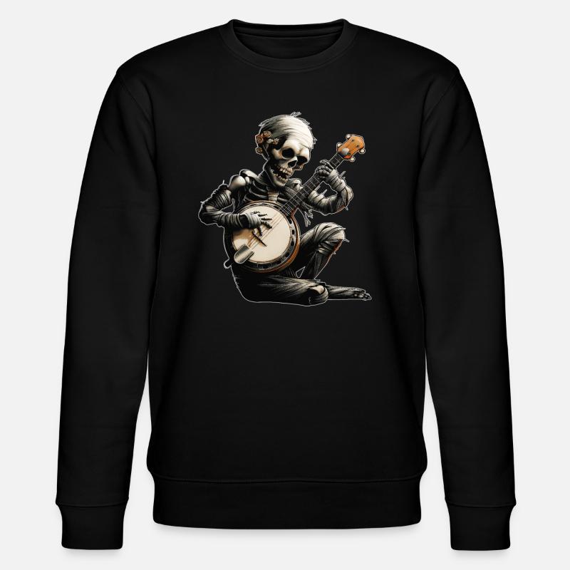 Mummy Halloween Bluegrass Banjo Player - Sweat bio CHANGER Stanley/Stella Unisexe - noir