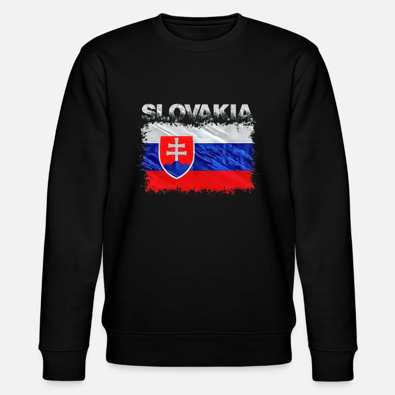 Slovaquie - Sweat bio CHANGER Stanley/Stella Unisexe - noir