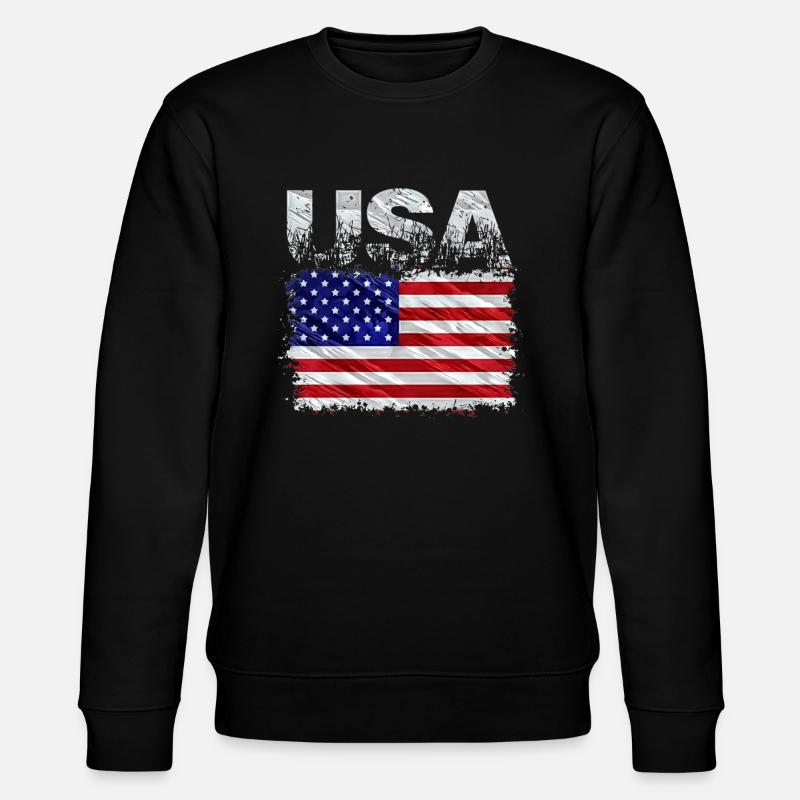 USA - Stanley/Stella Unisex Bio-Sweatshirt CHANGER  - Schwarz