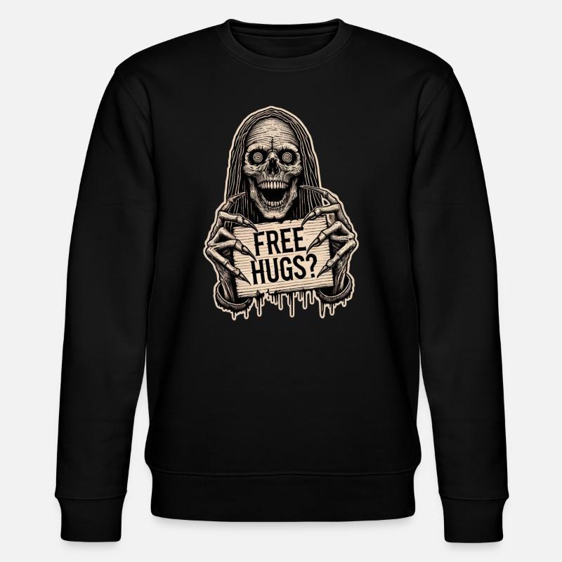 Câlins gratuits Sinister Psycho - Sweat bio CHANGER Stanley/Stella Unisexe - noir