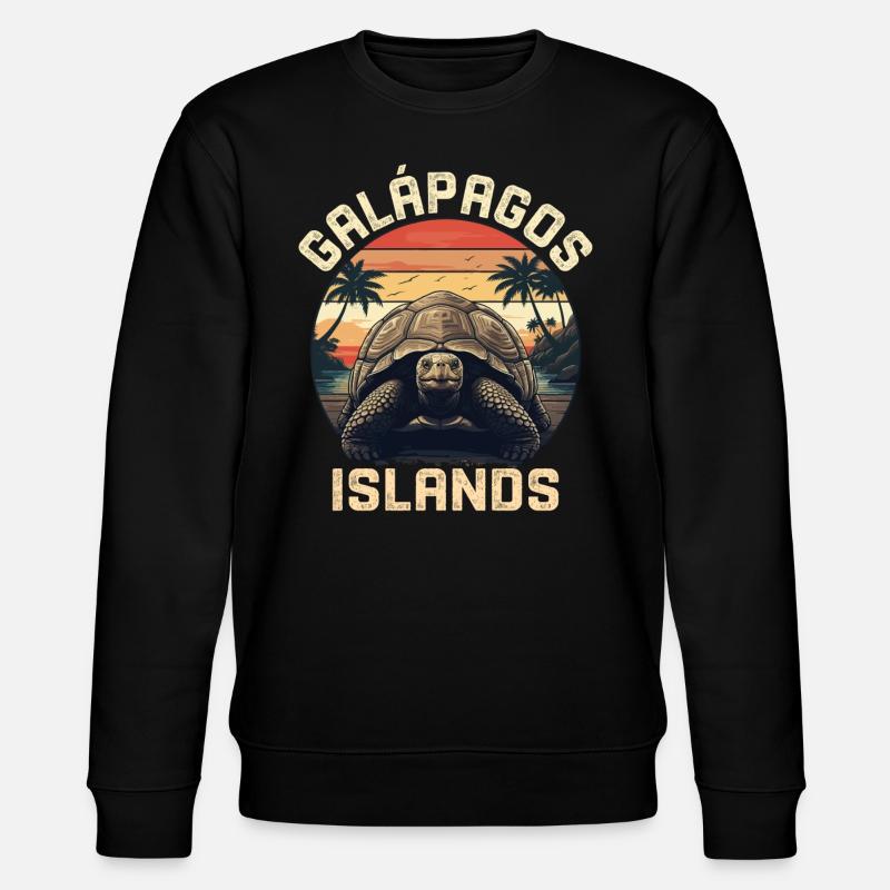 Galapagos Islands - Stanley/Stella Unisex Bio-Sweatshirt CHANGER  - Schwarz
