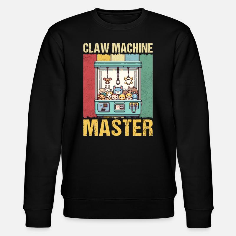Claw Machine Master - Stanley/Stella Unisex Bio-Sweatshirt CHANGER  - Schwarz